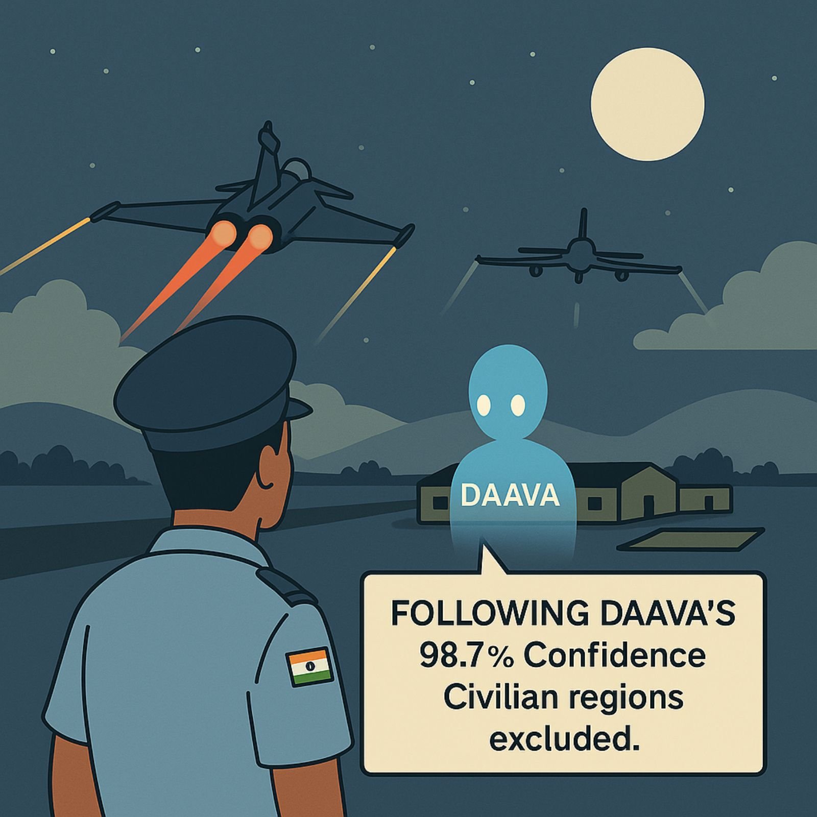 Flight of the AI-Guided Strike Team