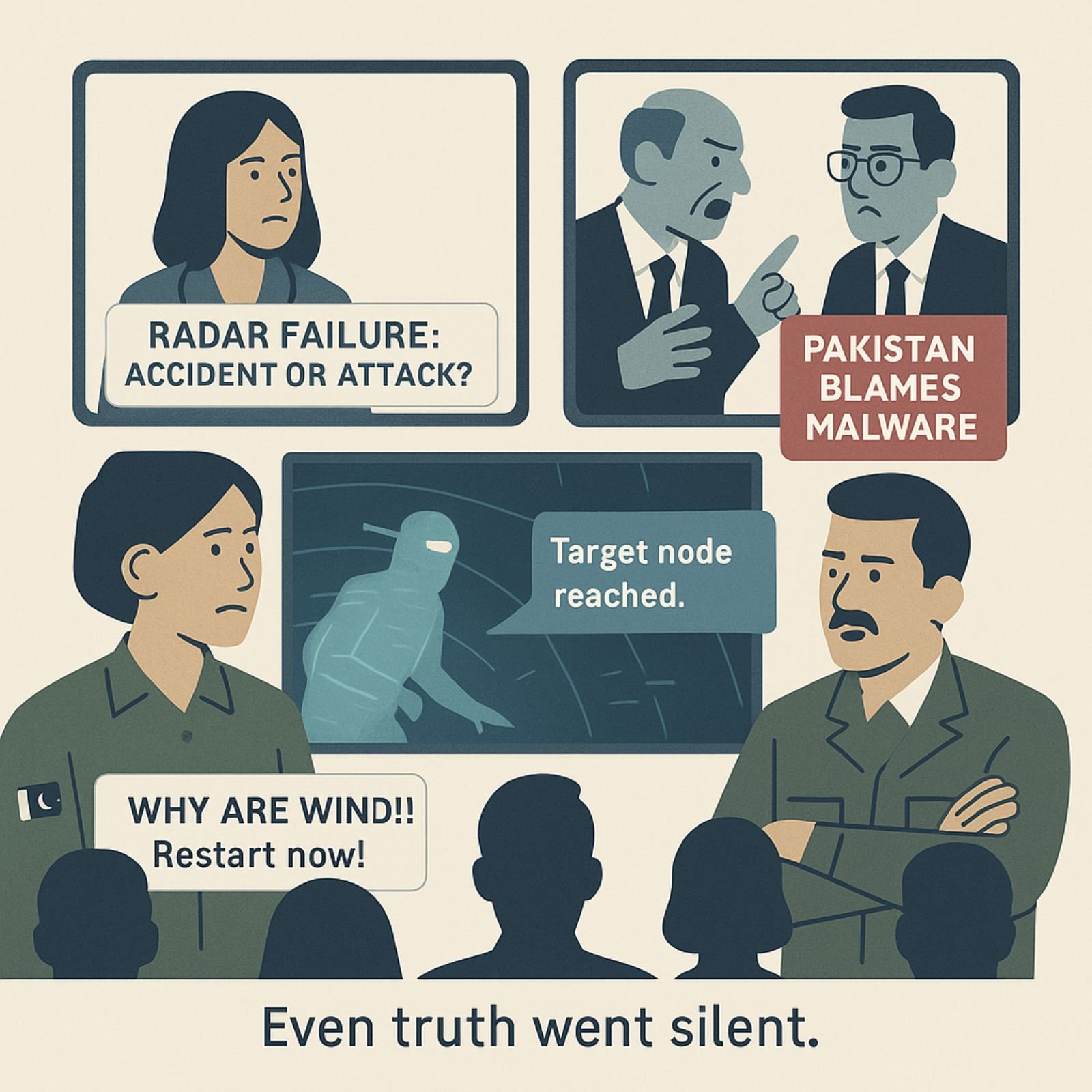 Analysts argue on global news screens