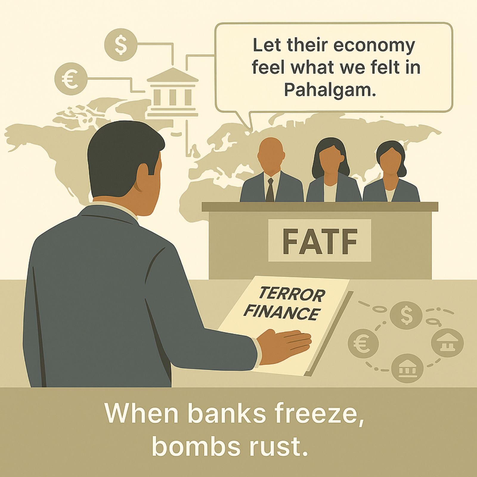 Indian official presents 'Terror Finance' dossier before FATF panel with digital money trails