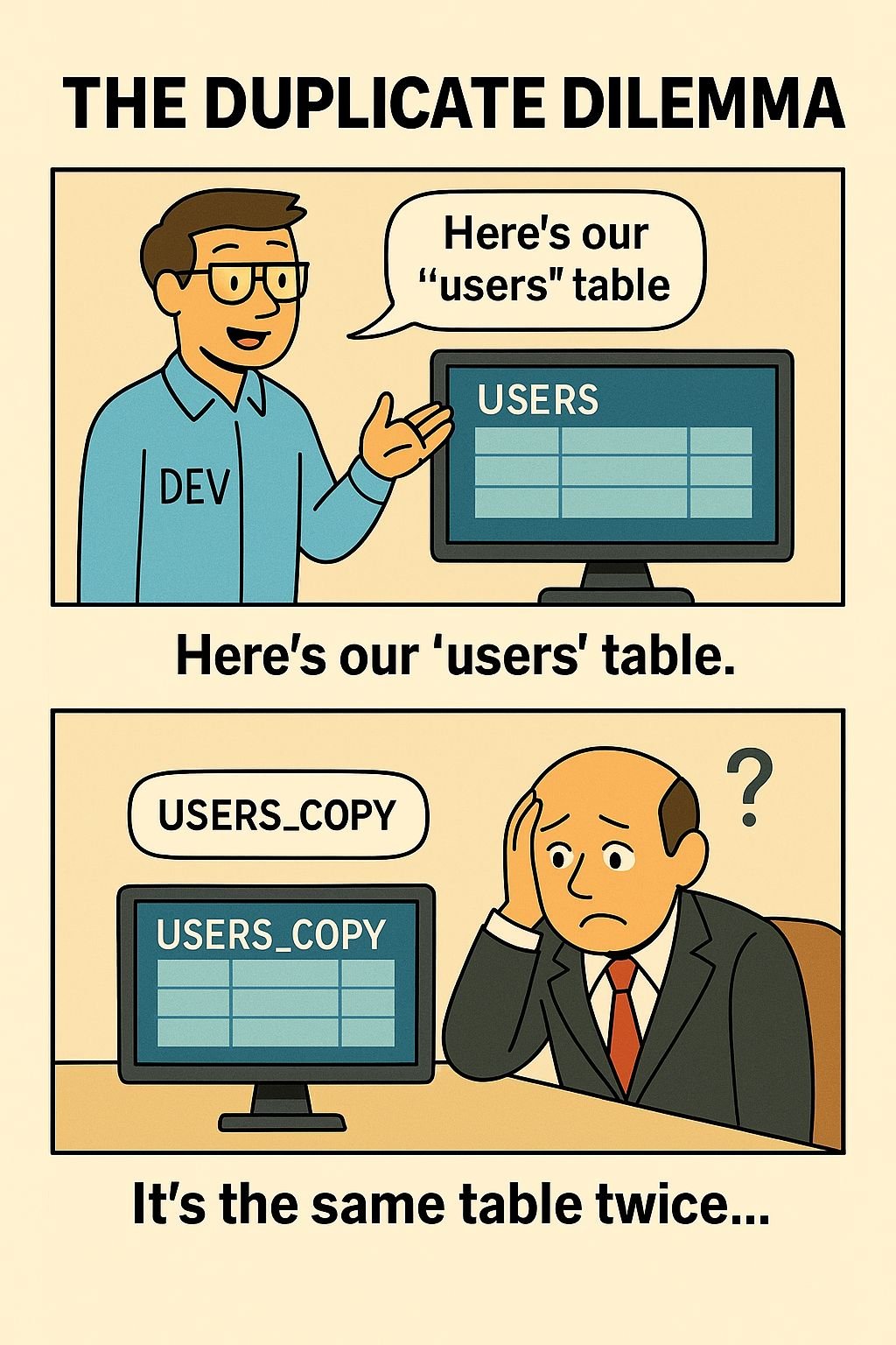 The Duplicate Dilemma Comic
