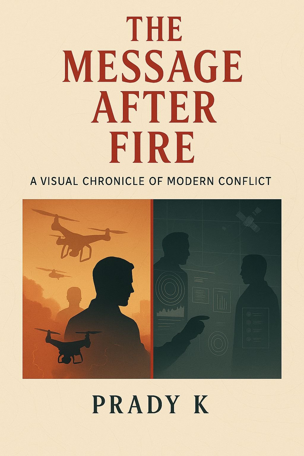 The Message After Fire Book Cover by Prady K