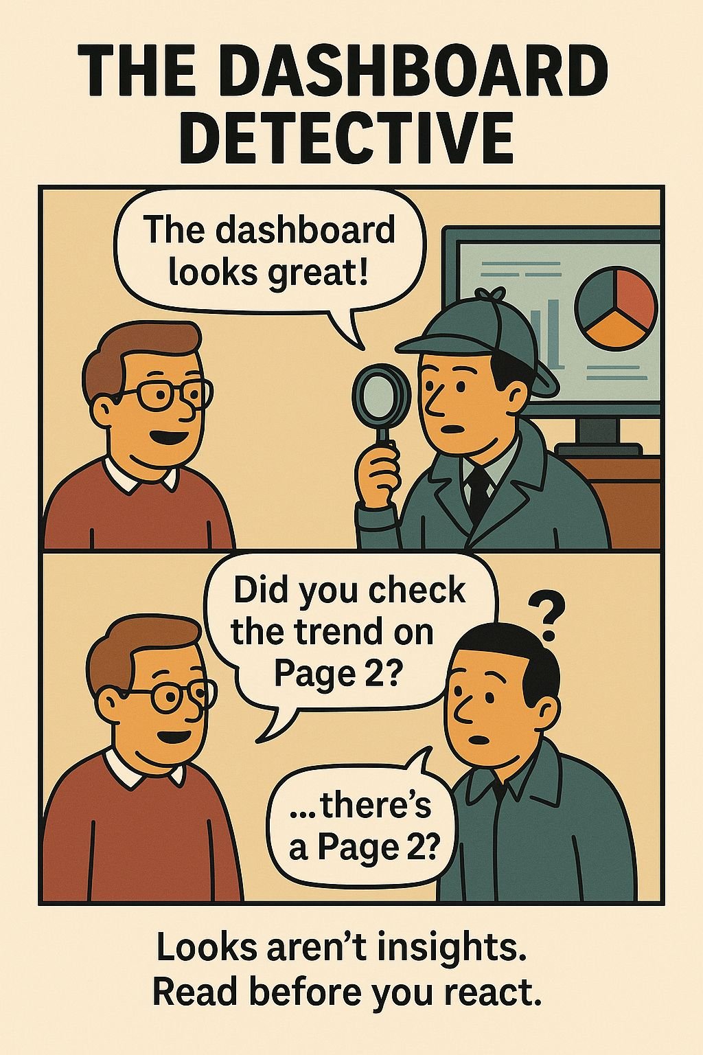 The Dashboard Detective Comic