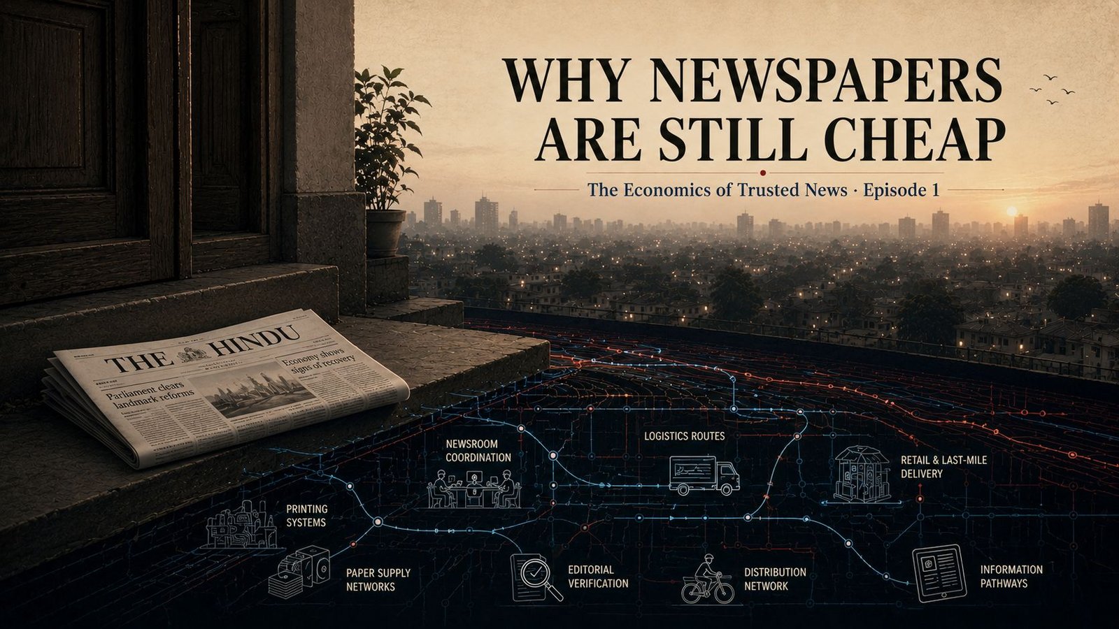 Why Newspapers Are Still Cheap — The Economics of Trusted News Episode 1
