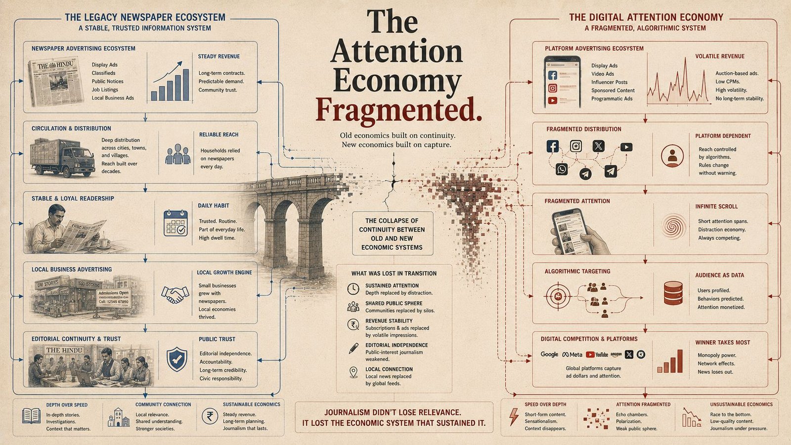 Digital disruption and fragmented advertising systems