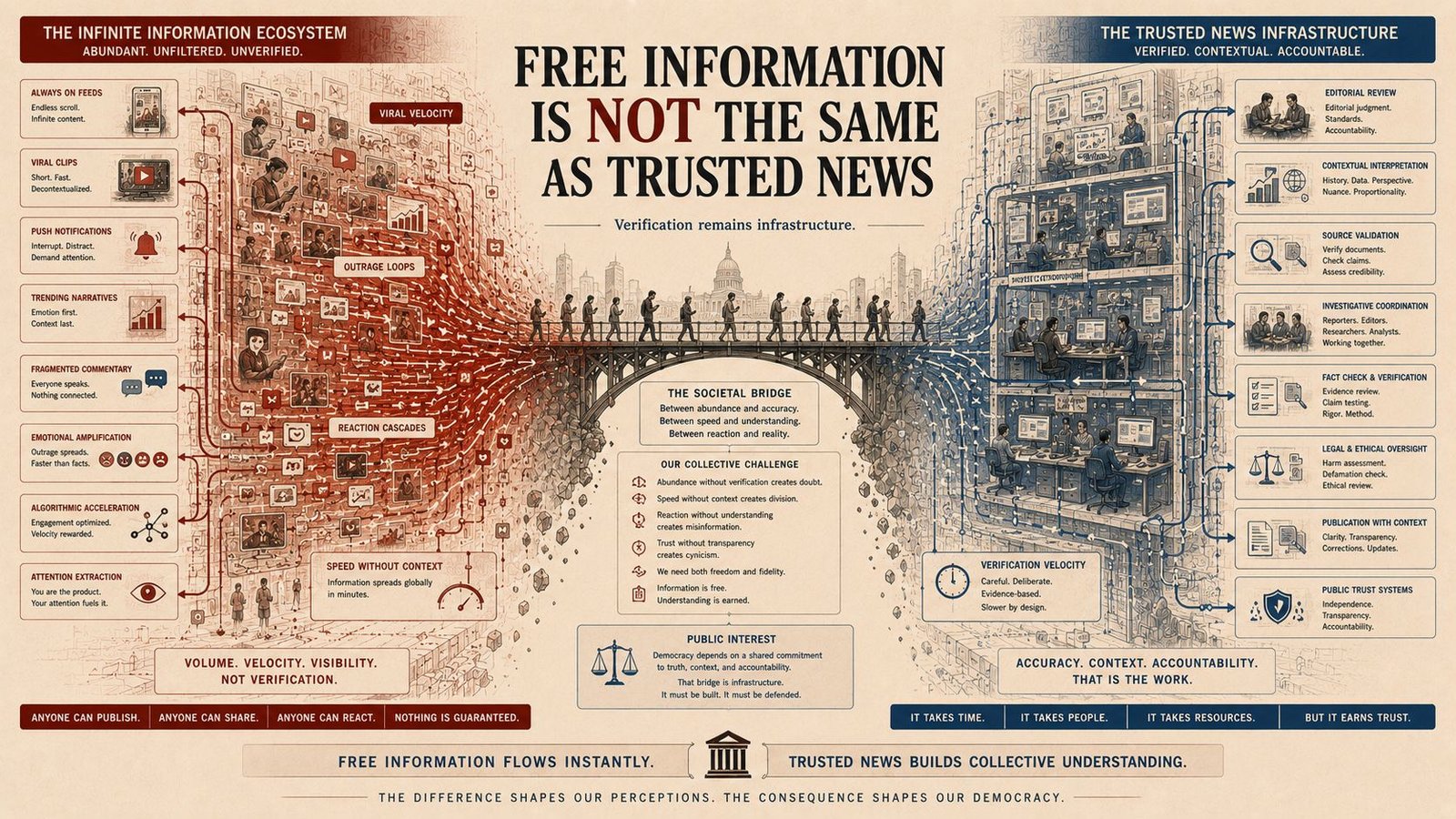 Free Information Is Not the Same as Trusted News
