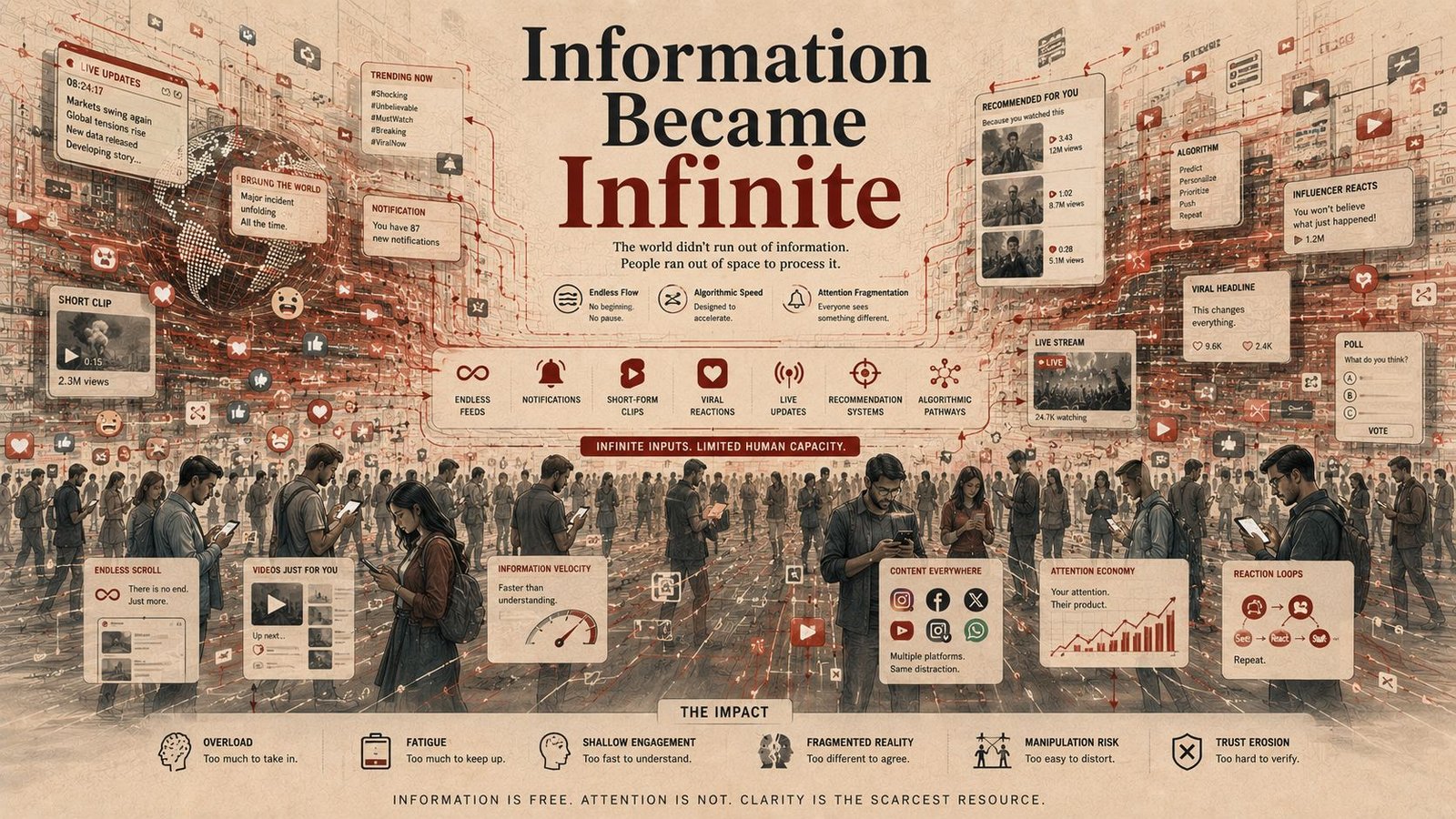 Infinite digital information ecosystem
