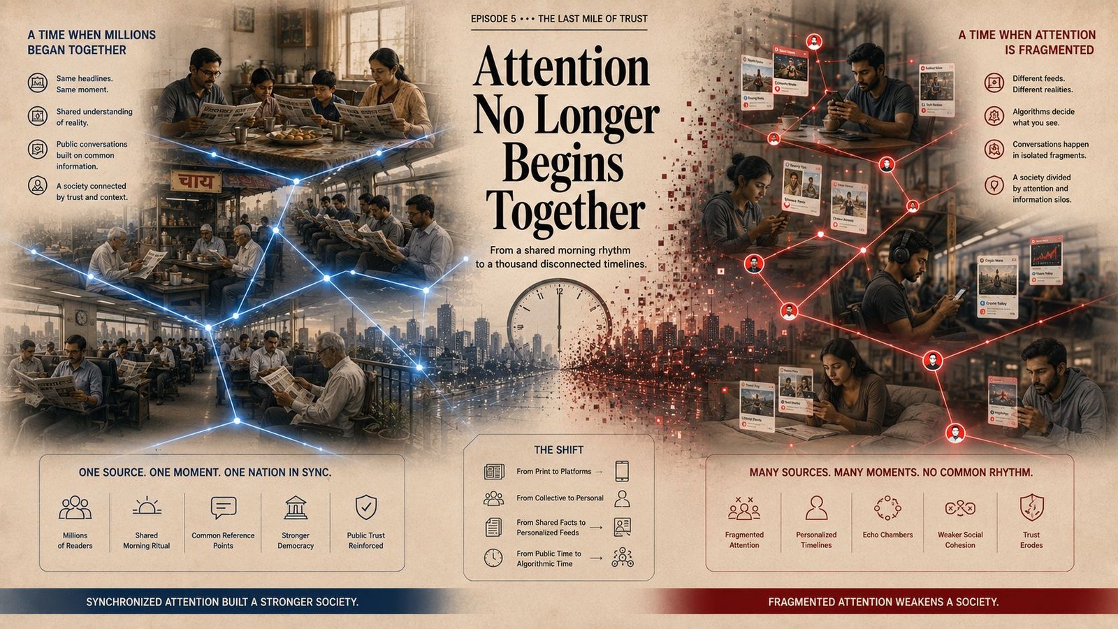 Fragmented personalized digital information environments