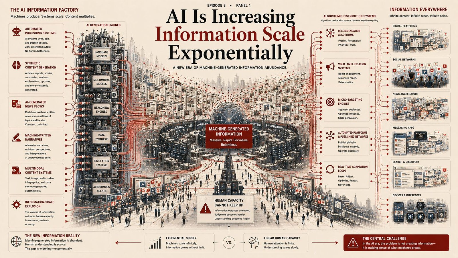 AI-driven information generation systems